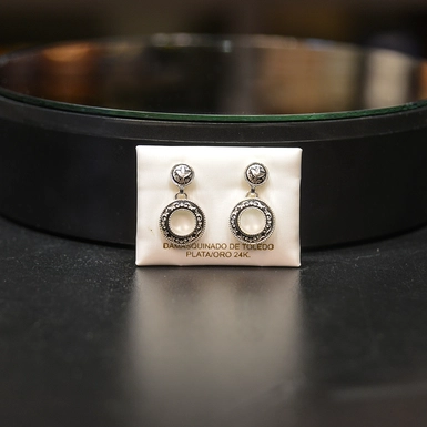  відео Сережки "Птах щастя" з посрібленням