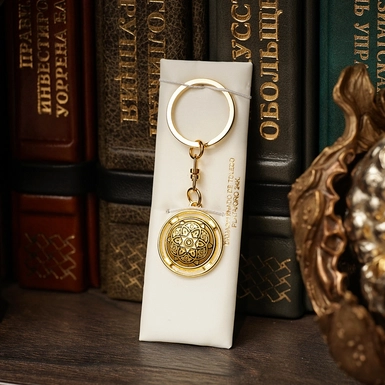  відео Брелок зі східним орнаментом із ручною позолотою