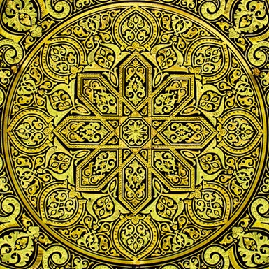  відео Тарілка з позолотою "Арабеска"