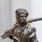 Statuette of a Cossack on a pedestal video