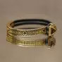 wow video Bracelet "Illusion" by Anframa (hand gilding)