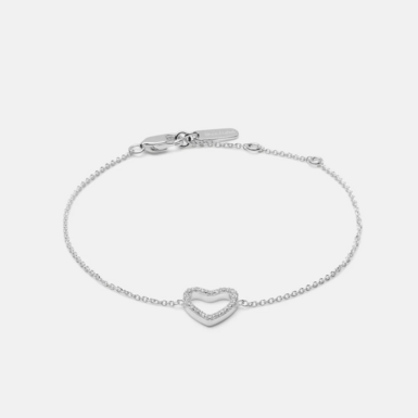 Silver bracelet "Heart"by Skultuna photo