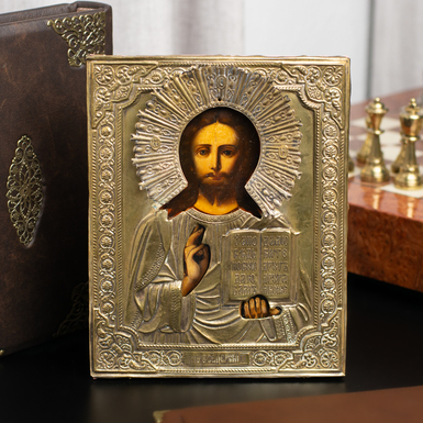 Купити старовинну ікону Спасителя