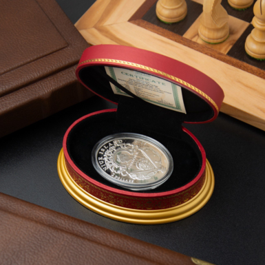 Coin in a box photo