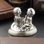 silver plated figurine photo