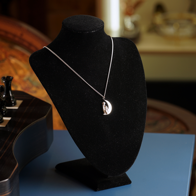 Кулон из посеребренной стали фото 1