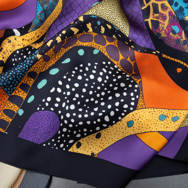 хустка з абстракцією фото 1