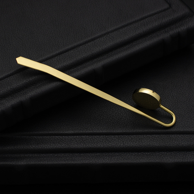 Закладка для книги из дамасской стали фото 1