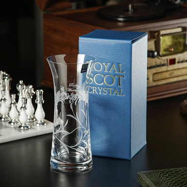 wow відео Кришталева ваза на рубінову річницю весілля "Feelings"