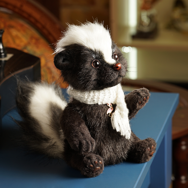 Игрушка из искусственного меха фото