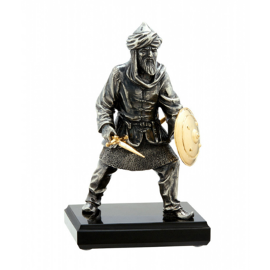 Warrior on a pedestal photo