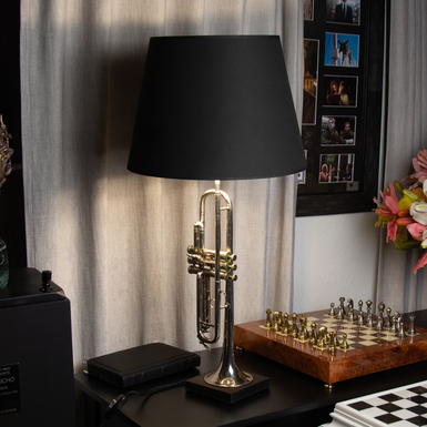 лампа "Музичне сяйво" ручної роботи фото