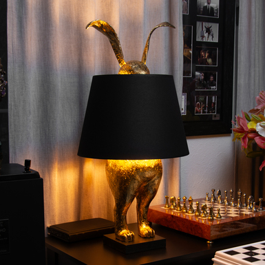 "Golden rabbit" handmade photo