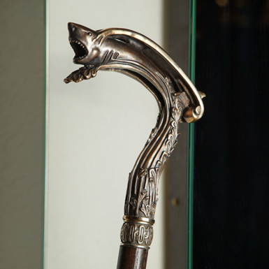 Бронзова тростина ручної роботи фото