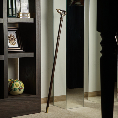 Тонка тростина з бронзи фото