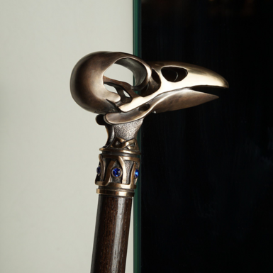 Деталізована рукоять тростини фото