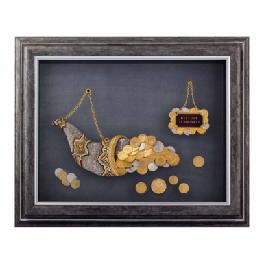 Декоративний колаж "На статок та добробут" фото