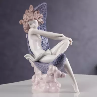 wow video Porcelain figurine "Young Man" by Lladro