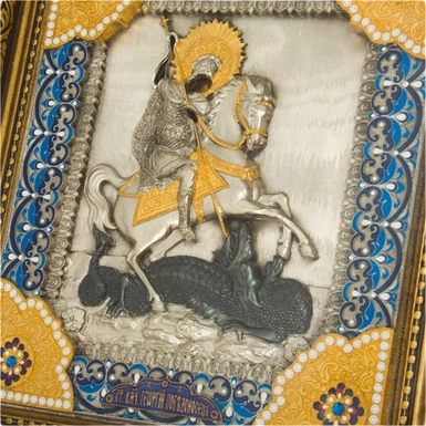 wow відео Ікона «Георгій Побідоносець»