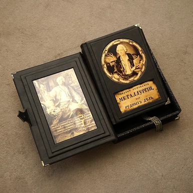 wow видео Подарочная книга «Первые основания металлургии или рудных дел»