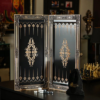 Дерев'яні нарди ручної роботи фото 1