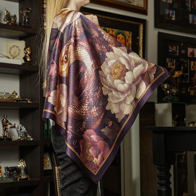 купити хустку з символом року змія фото 2