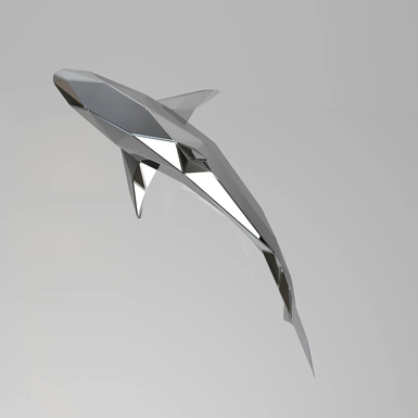 скульптура в виде акулы фото