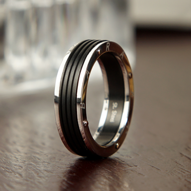 Кільце з нержавіючої сталі фото 1