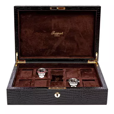 Скринька "Brompton Ten" для 10-ти годинників від Rapptor (коричнева) фото