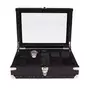 "Brompton Optic" Box for 10 Watches by Rapport (Black) photo