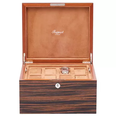 Скринька "Heritage Sixteen Macassar" для годинників від Rapport фото