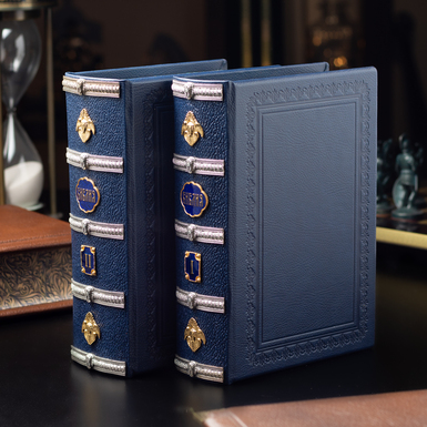 Біблія зі шкіри, міді фото 1