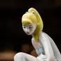 wow video Vintage porcelain figurine "Ballerina"
