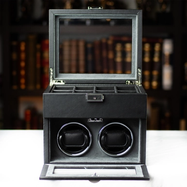 wow відео Скринька для зберігання 8-ми та підзавод 2-х годин "Timekeeper" від Asen