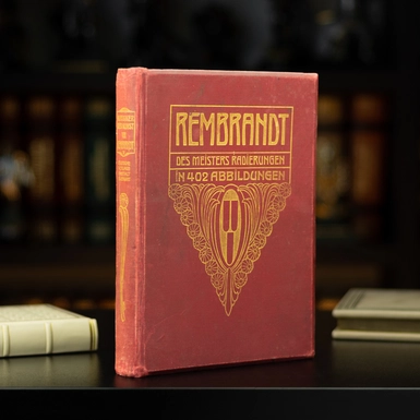 wow відео Раритетна книга "Рембрандт", 1906, Штутгарт