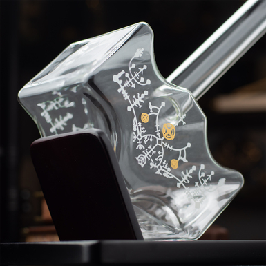 декантер у вигляді молота з підставкою фото 1