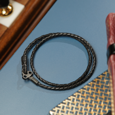 Браслет из натуральной кожи фото 1