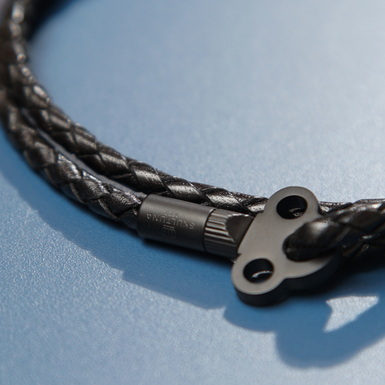 кожаный браслет фото 1