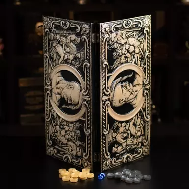 Деревянные нарды "Казак" ручной работы фото 2