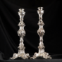 Baroque style candlesticks photo