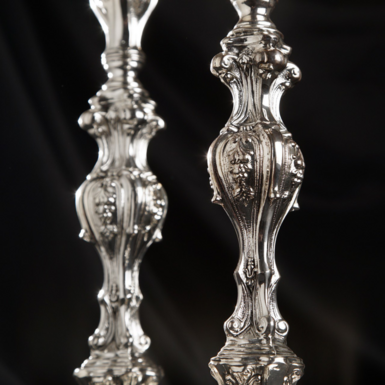 Patterns on candlesticks photo