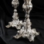 Baroque style candlesticks photo