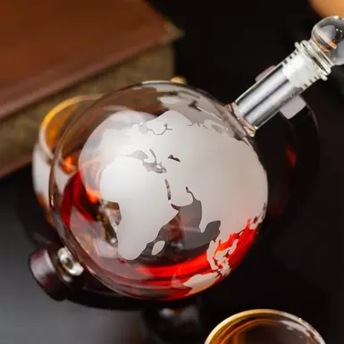 круглий декантер фото 1