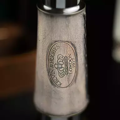 spyglass with engraved photo