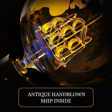 набір для віскі на підставці фото