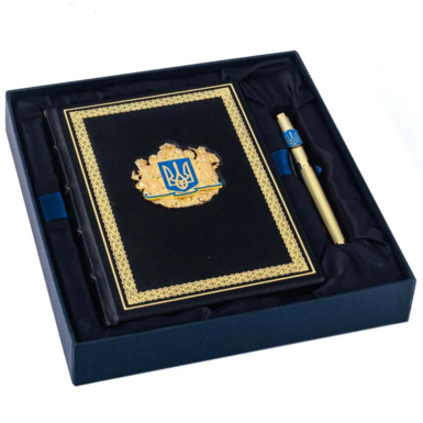 Комплект блокнот та ручка фото