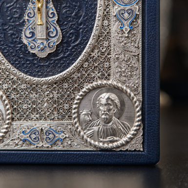 Обложка из натуральной кожи фото