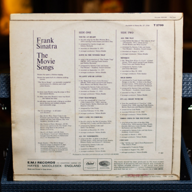 Зворотний бік платівки фото