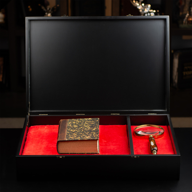 book in a case photo