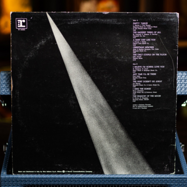Back side of the record photo